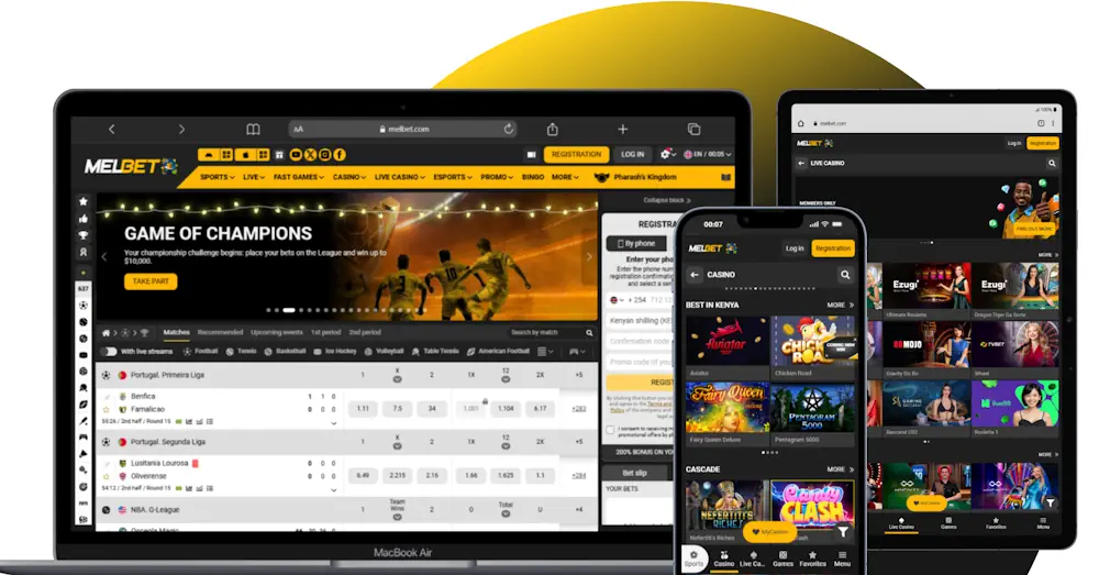 Melbet Kenya Sportsbook and Casino Banner
